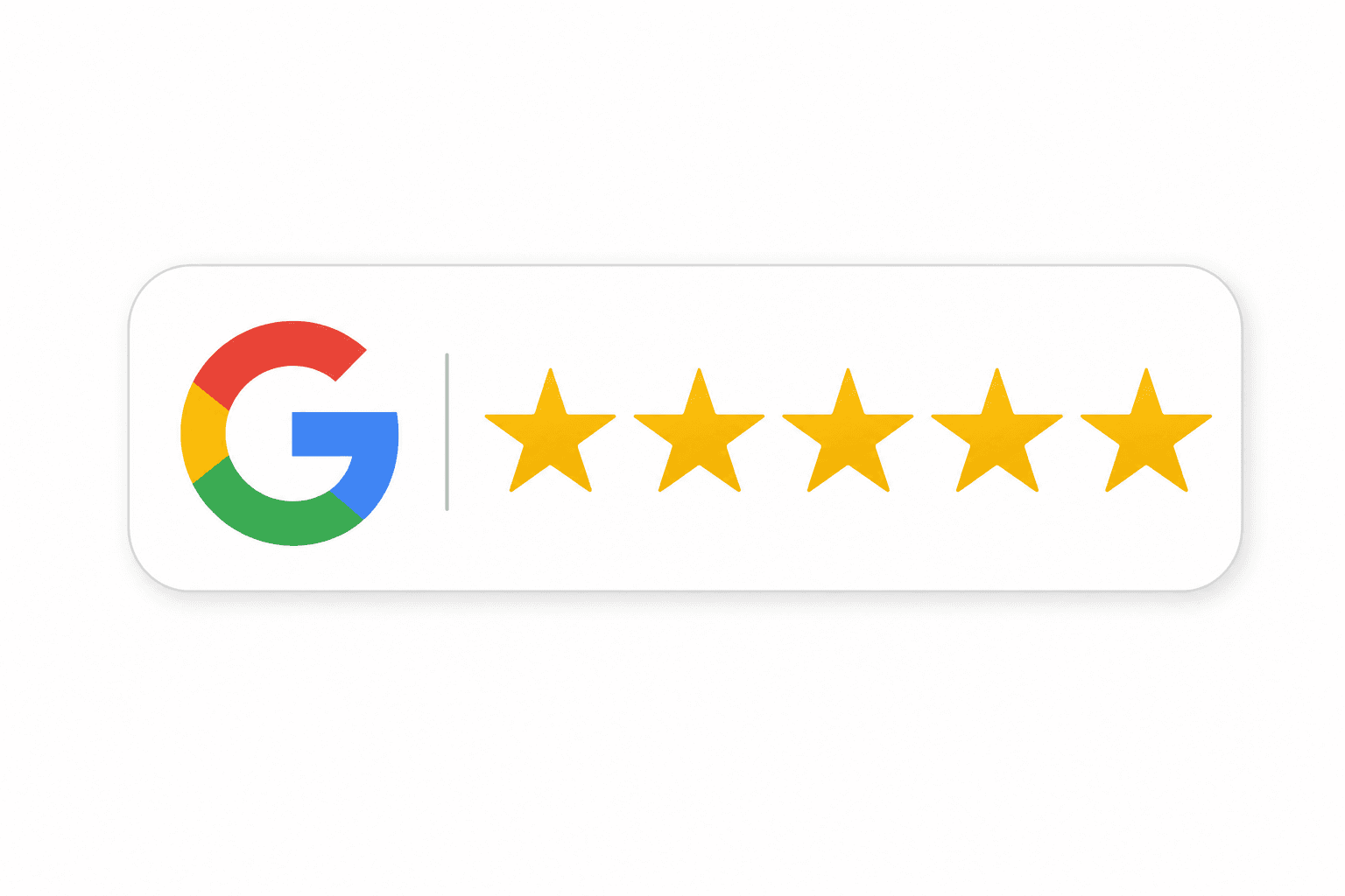 Google 5-star review