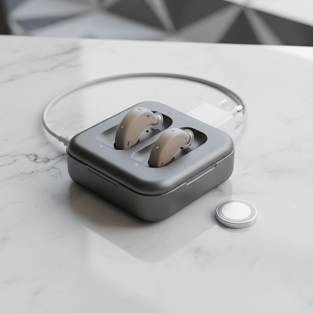 Rechargeable hearing aid technology